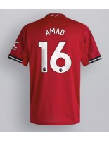 Manchester United Amad Diallo #16 Domácí Dres 2025-26 Krátký Rukáv